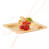 Square Bamboo Plate 5.9 in. 100/cs - $0.79/pc
