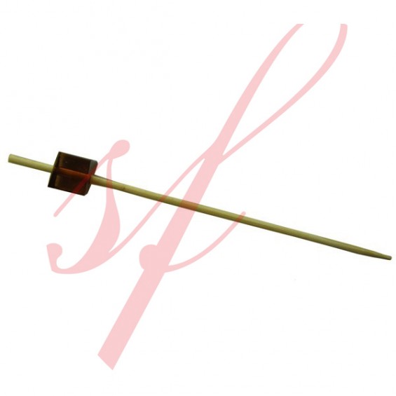 Bamboo Cube Skewer Brown 3.5 in. 200/cs - $0.06/pc