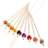 Ceramic Bamboo Skewer 4.7 in. 200/cs - $0.14/pc