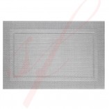 Grey Classic Woven Placemats - 12/cs