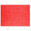 Set de Table Réutilisable 48 cm. - Rouge - 12/cs