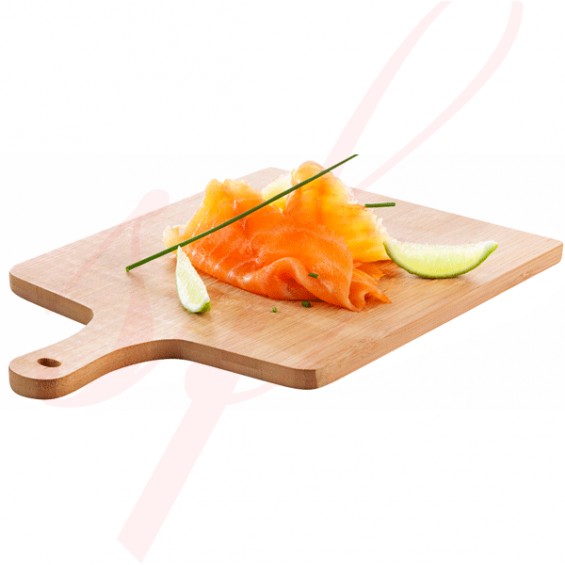 Bamboo Reusable Serving Board 11.8 in. x 7.8 in. 10/set