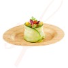Round Bamboo Plate 3.5 in. 200/cs - $0.29/pc