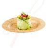 Assiette en Feuille de Bambou 9 cm. 200/cs