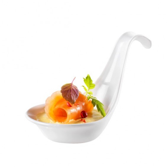 Gourmet Spoon White - 200/cs - $0.24/pc