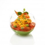 Sphere Mini Plastic Bowl 1.5 oz. 200/cs - $0.42/pc