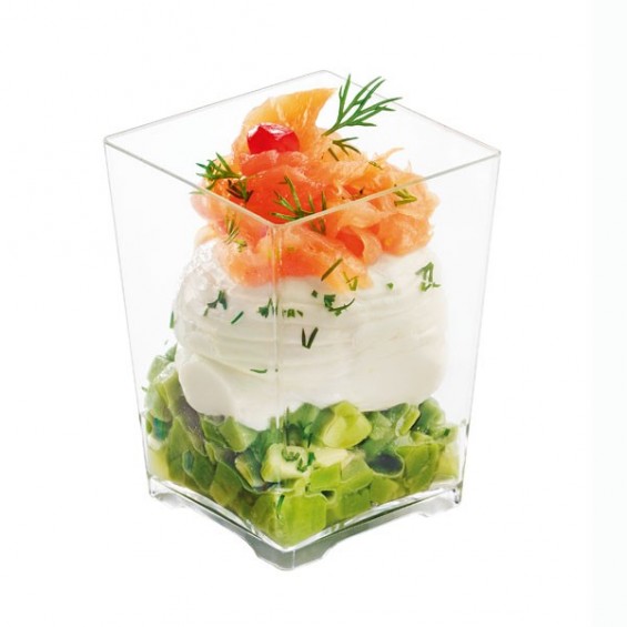 Quadro Plastic Cup 4 oz. 200/cs - $0.34/pc