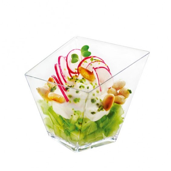 Twisted Plastic Cup 2 oz. 200/cs - $0.29/pc