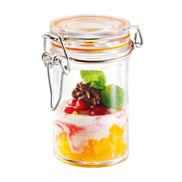 Mini Plastic Jar 2.5 oz. 24/cs - $1.45/pc