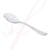 Mini Plastic Spoon Clear 3.9 in. 250/cs - $0.05/pc