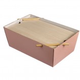 Coffret Bourriche (Base) Rose Dragée - 50/cs.