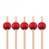 Pique Bambou boule rouge 15 cm. 2000/cs - $0.019/pc